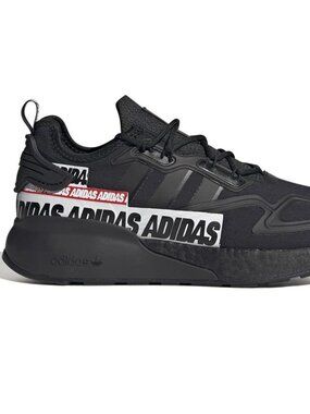 Adidas ZX 2K Boost Mens Black Sneakers FX7038 Casual Running Shoes